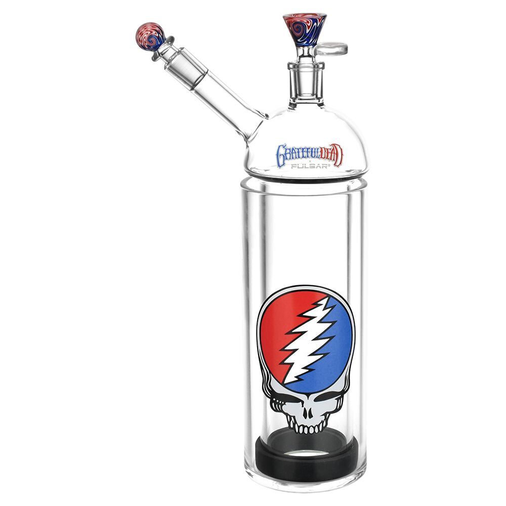 Grateful Dead x Pulsar Glass Gravity Waterpipe - 12.25" / 14mm F - Image 1