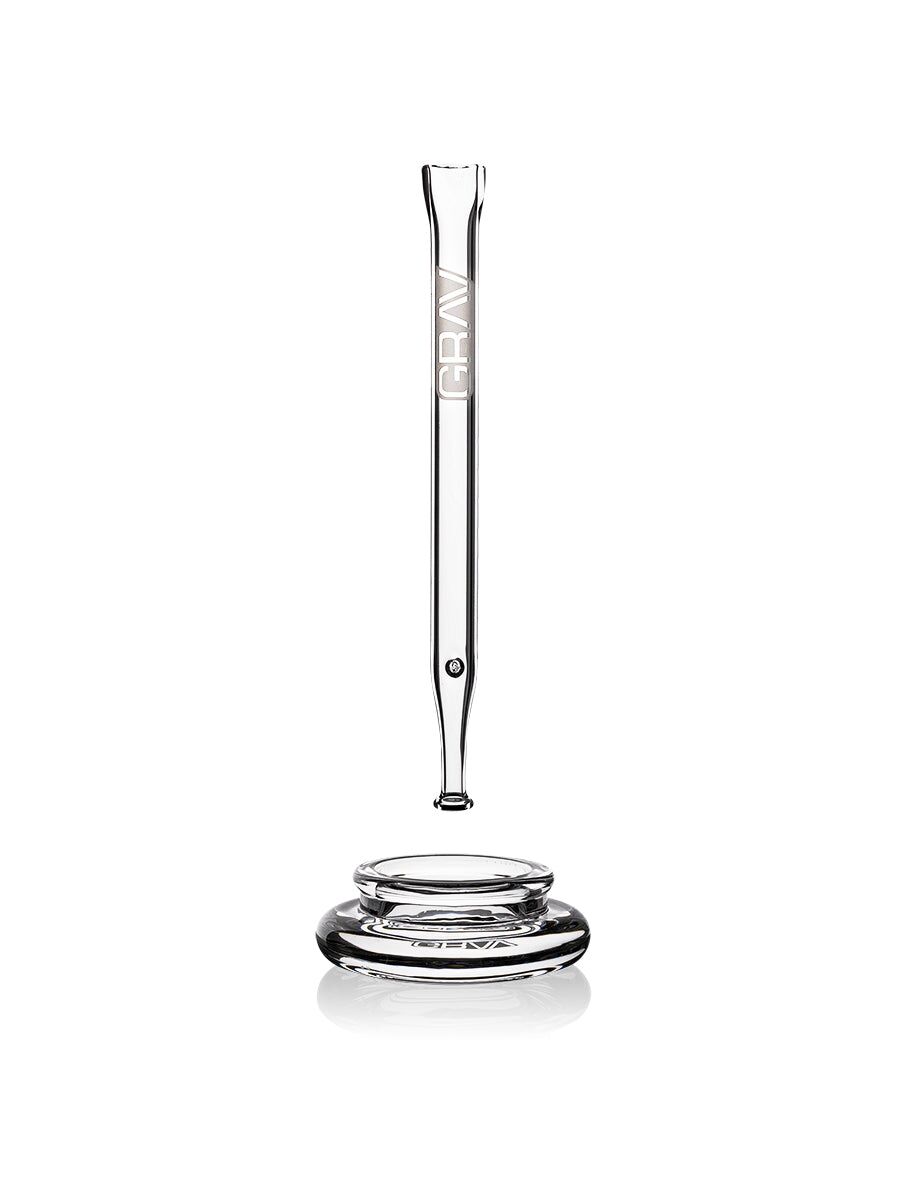 775c4e00-55e8-48e9-96b8-aec8ecc83cf3.jpg GRAV® Quartz Vape Straw with Dab Dish - Image 1