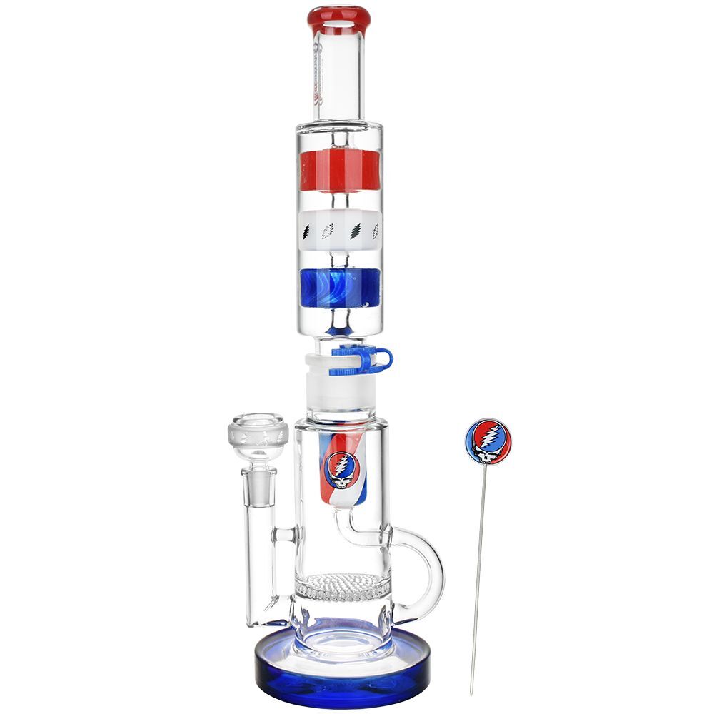 Grateful Dead x Pulsar Cool It Down Glycerin Water Pipe Kit - Image 1